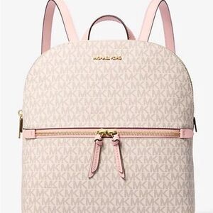Michael Kors Medium Dallas Signature Logo Backpack